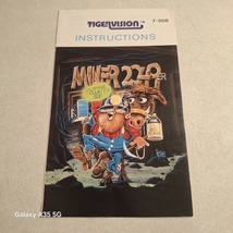 Atari 2600  Miner 2049er  game manual in great shape  - $27.88 CAD