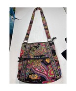 Vera Bradley Symphony In Hue Hipster Crossbody Quilted Paisley Cotton Ca... - $24.95