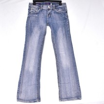 Vigoss New York Boot Women&#39;s Blue Jeans Size 5 - $29.28