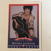 Wanda Jackson Super County Music Trading Card Tenny Cards 1992 - $1.97