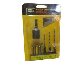 Tool Shop 9 Piece Quick Change Chuck Set - £19.31 GBP