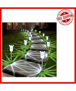 Modern Solar LED Pathway Lights - Waterproof 10-Pack for Stunning Outdoo... - €29,88 EUR