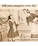 1958 Listerine Antiseptic Mouthwash Advertisement Dental Germ Hygiene HM2T - €21,30 EUR