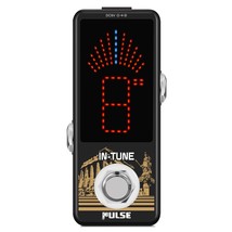 Pulse Technology IN TUNE Chromatic Tuner Pedal True Bypass Display for Guitar Ba - £23.43 GBP