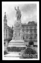 Vintage RPPC Real Photo Postcard Jose Marti Monument Havana Cuba - £15.63 GBP
