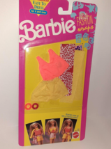 Vintage 1991 BARBIE FASHION WRAPS Mattel Outfit #2936 NEW Clothes Shorts... - $14.85