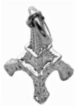 Eiffel Tower pendant charm .925 Sterling Silver!! - £31.96 GBP