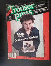 Trouser Press Magazine #69 Adam Ant 1982 Duran Duran Tom Verlaine Bow Wow Wow - £13.64 GBP