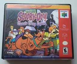Scooby-Doo Classic Creep Capers CASE ONLY Nintendo 64 N64 Box BEST Quality - £11.81 GBP
