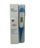 Digital Thermometer For Home Use LCD Display Memory Fever Alarm Inductio... - $110.73 MXN