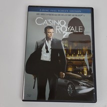 Casino Royale 007 James Bond Daniel Craig 2 Disc Full Screen DVD Movie 2006 - £4.41 GBP