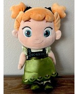 Disney Store FROZEN Princess Anna Young Toddler 12&quot; Plush Stuffed Toy So... - €13,85 EUR