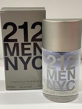 212 Men Nyc By Carolina Herrera 1 Oz. Eau De Toilette Spray For men- Sliver Box - $31.99
