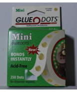 Mini Glue Dots 3/16&quot; Approx Diameter Multi Purposes Super Sticky - €8,24 EUR