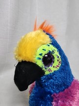 TySilk Beanie Boos  Wynnie The Macaw  Parrot Bird 8” Plush - $6.43