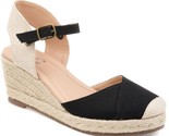 Journee Collection Women Ankle Strap Espadrille Sandals Ashlyn Size US 9... - $25.74