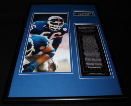 Lawrence Taylor Framed 12x18 Photo Display NY Giants - £54.43 GBP