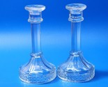 Antique IMPERIAL Glass AMELIA Pattern Tapered Candle Holders - Circa 191... - $28.67
