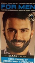 For Men Brush In Mustache Beard Hair Sideburns - Black. New. - £74.85 GBP