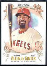 2021 Topps Allen &amp; Ginter #15 Anthony Rendon Los Angeles Angels - £1.52 GBP