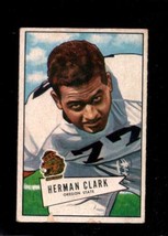 1952 BOWMAN SMALL #76 HERMAN CLARK GOOD BEARS *AS7287 - $7.83