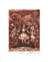 Alice&#39;s Fantasy  -John Anthony Miller Giclee print (signed) - £19.81 GBP