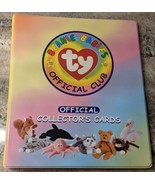 Ty Beanie BabiesClub Official Collector’s Card 3-Ring Binder Lot w/ Card... - £21.31 GBP