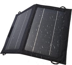 ALLPOWERS  10W Mini Portable Foldable Solar Panel with USB Port NEW - $28.96