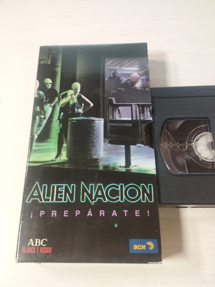 Alien Nation Graham Baker James Caan 1989  VHS Tape Spanish