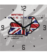 Formula 1 Circuit Canvas Wall Clocks - GREAT BRITAIN - $41.96 CAD+