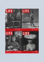 Life Magazine Lot of 4 Full Month of January 1946 7, 14, 21, 28 - £29.90 GBP