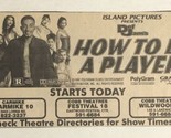 How To Be A Player Movie Print Ad  TPA10 - $5.93