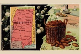 Mississippi by Arbuckle Brothers - Art Print - £17.57 GBP+