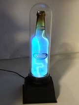 Vintage Budweiser Light Beer Bottle Plasma Lamp Neon Light Bar Display M... - $296.99