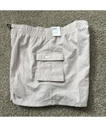 Nike Women&#39;s Woven High Rise Shorts Blush Pink Active Size XL Elastic Waist - €20,29 EUR