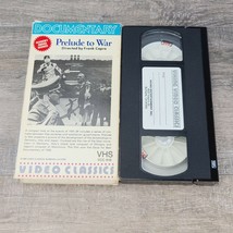 Prelude To War (1985,VHS) Frank Capra Blue Variation Video Classics - £3.93 GBP