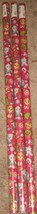 NEW Hot Pink Paw Patrol Christmas Gift Wrapping Paper 3 Rolls=60 sqft Ma... - $27.71