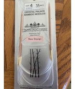 Crystal Palace Bamboo circular knitting needles 35&quot; Size US 4 (3.5mm) - $6.91 CAD