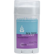 Earth Science Tea Tree/Lavender Deodorant, 2.45-Ounce Containers (Pack o... - £45.55 GBP