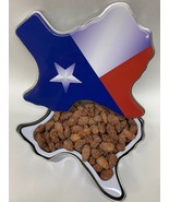 Texas Flag Gift Tin with Cinnamon Roasted Nuts 12 oz. - $30.00