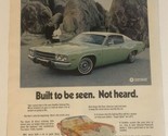 1973 Chrysler Sebring Plus Vintage Print Ad Advertisement pa12 - £6.28 GBP