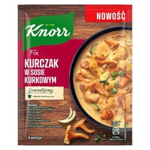 Knorr Fix Chicken CHANTERELLES mushroom sauce 1 ct./ 4 servings FREE SHI... - $5.93