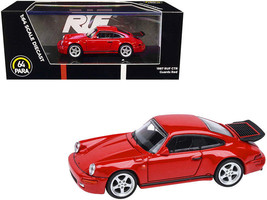 1987 RUF CTR Guards Red 1/64 Diecast Model Car by Paragon Models - $20.39
