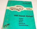 1982 TOYOTA CELICA REPAIR MANUAL USA / CANADA PUB 36150 - $67.49