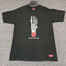 Footprint Insole Technology Shirt Men Large Black Short Sleeve Crew Neck... - €33,32 EUR