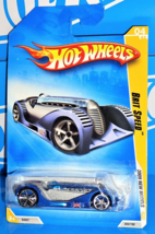 Hot Wheels 2009 New Models #4 Brit Speed Blue w/ OH5SPs - $3.00