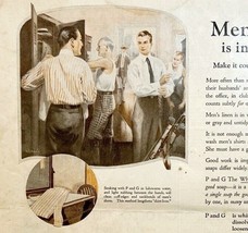 1923 Proctor &amp; Gamble Soap XL Advertisement C F Neagle 14 x 11.25 Ephemera - £24.77 GBP