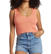 Billabong ryann sweater tank top in Peach Paradise - size L - £36.20 GBP