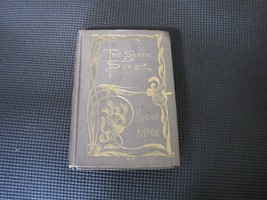 1896  Book &quot;The Seven Seas&quot; by Rudyard Kipling Antique Poetry Hardcover - £27.09 GBP