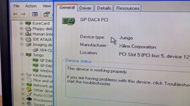Generic Power Lighting Controller Rev. 4.1 Jungo GP DAC4 PCI Xilinx Corp... - £542.62 GBP